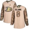 Pánské NHL Anaheim Ducks dresy Teemu Selanne 8 Camo Veterans Day Practice