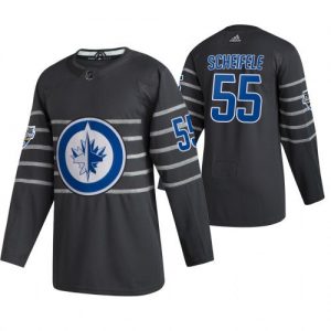 Pánské NHL Winnipeg Jets dresy Mark Scheifele Šedá 2020 All Star 1