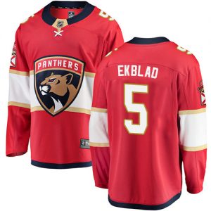 Pánské NHL Florida Panthers dresy 5 Aaron Ekblad Breakaway Červené Fanatics Branded Domácí