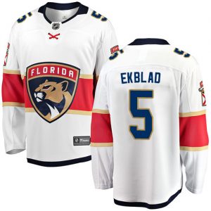 Pánské NHL Florida Panthers dresy 5 Aaron Ekblad Breakaway Bílý Fanatics Branded Venkovní