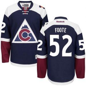 Pánské NHL Colorado Avalanche dresy 52 Adam Foote Authentic modrá Reebok Alternativní hokejové dresy