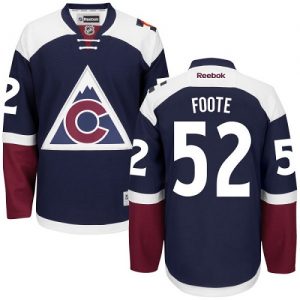Dámské NHL Colorado Avalanche dresy 52 Adam Foote Authentic modrá Reebok Alternativní hokejové dresy