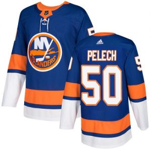Dětské NHL New York Islanders dresy 50 Adam Pelech Authentic královská modrá Adidas Domácí