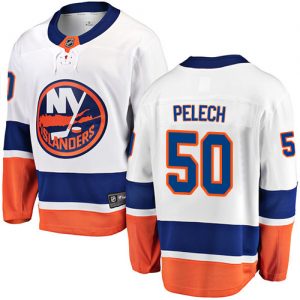 Dětské NHL New York Islanders dresy 50 Adam Pelech Breakaway Bílý Fanatics Branded Venkovní
