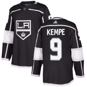 Pánské NHL Los Angeles Kings dresy 9 Adrian Kempe Authentic Černá Adidas Domácí