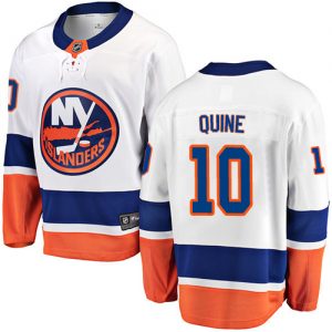 Pánské NHL New York Islanders dresy 10 Alan Quine Breakaway Bílý Fanatics Branded Venkovní