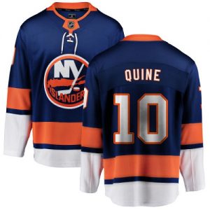 Dětské NHL New York Islanders dresy 10 Alan Quine Breakaway královská modrá Fanatics Branded Domácí