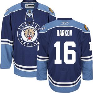 Pánské NHL Florida Panthers dresy 16 Aleksander Barkov Authentic Námořnická modrá Reebok Alternativní hokejové dresy