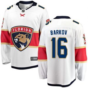 Pánské NHL Florida Panthers dresy 16 Aleksander Barkov Breakaway Bílý Fanatics Branded Venkovní