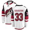 Dětské NHL Arizona Coyotes dresy 33 Alex Goligoski Breakaway Bílý Fanatics Branded Venkovní