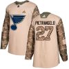 Dětské NHL Alex Pietrangelo Authentic Camo Adidas St. Louis Blues dresy 27 Veterans Day Practice