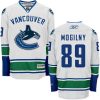 Dámské NHL Vancouver Canucks dresy 89 Alexander Mogilny Authentic Bílý Reebok Venkovní hokejové dresy