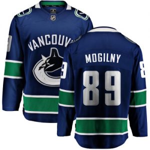 Dětské NHL Vancouver Canucks dresy 89 Alexander Mogilny Breakaway modrá Fanatics Branded Domácí