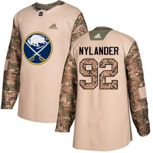Pánské NHL Buffalo Sabres dresy Alexander Nylander 92 Authentic Camo Adidas Veterans Day Practice