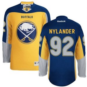 Dětské NHL Buffalo Sabres dresy Alexander Nylander 92 Authentic Zlato Reebok Alternativní hokejové dresy