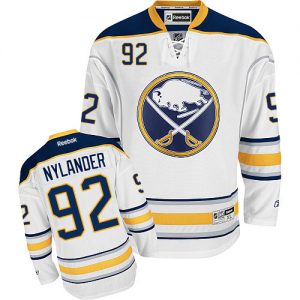 Dětské NHL Buffalo Sabres dresy Alexander Nylander 92 Authentic Bílý Reebok Venkovní hokejové dresy