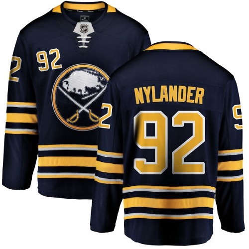 Dětské NHL Buffalo Sabres dresy Alexander Nylander 92 Breakaway Námořnická modrá Fanatics Branded Domácí