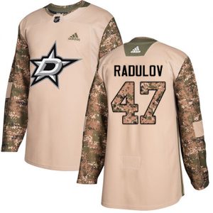 Pánské NHL Dallas Stars dresy 47 Alexander Radulov Authentic Camo Adidas Veterans Day Practice