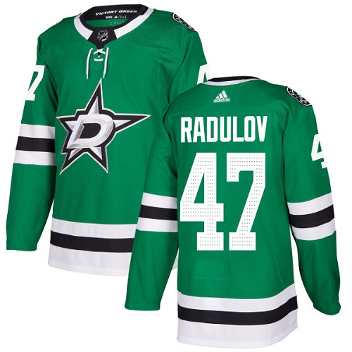 Dětské NHL Dallas Stars dresy 47 Alexander Radulov Authentic Zelená Adidas Domácí