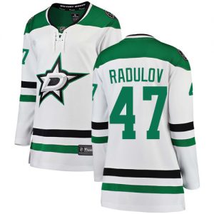 Dámské NHL Dallas Stars dresy 47 Alexander Radulov Breakaway Bílý Fanatics Branded Venkovní