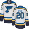 Pánské NHL St. Louis Blues dresy 20 Alexander Steen Authentic Bílý Reebok Venkovní hokejové dresy