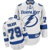 Dámské NHL Tampa Bay Lightning dresy 79 Alexander Volkov Authentic Bílý Reebok Venkovní hokejové dresy