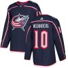 Pánské NHL Columbus Blue Jackets dresy 10 Alexander Wennberg Authentic Námořnická modrá Adidas Domácí