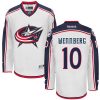 Dámské NHL Columbus Blue Jackets dresy 10 Alexander Wennberg Authentic Bílý Reebok Venkovní hokejové dresy