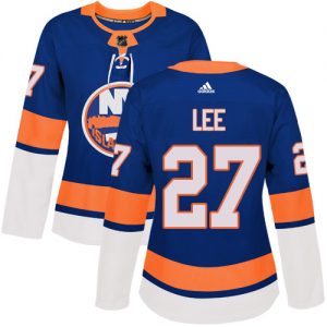 Dámské NHL New York Islanders dresy 27 Anders Lee Authentic královská modrá Adidas Domácí
