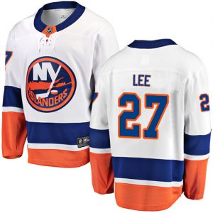 Pánské NHL New York Islanders dresy 27 Anders Lee Breakaway Bílý Fanatics Branded Venkovní