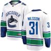 Pánské NHL Vancouver Canucks dresy 31 Anders Nilsson Breakaway Bílý Fanatics Branded Venkovní