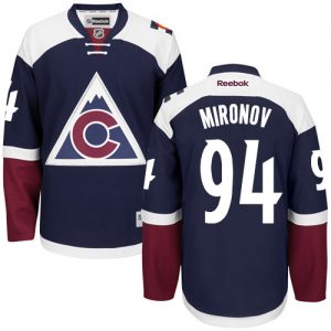 Dámské NHL Colorado Avalanche dresy 94 Andrei Mironov Authentic modrá Reebok Alternativní hokejové dresy