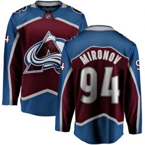 Dětské NHL Colorado Avalanche dresy 94 Andrei Mironov Breakaway Maroon Fanatics Branded Domácí