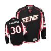 Dětské NHL Ottawa Senators dresy 30 Andrew Hammond Authentic Černá Reebok Alternativní hokejové dresy