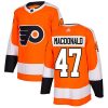 Pánské NHL Philadelphia Flyers dresy 47 Andrew MacDonald Authentic Oranžový Adidas Domácí