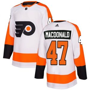 Pánské NHL Philadelphia Flyers dresy 47 Andrew MacDonald Authentic Bílý Adidas Venkovní