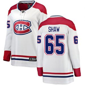 Dámské NHL Montreal Canadiens dresy 65 Andrew Shaw Breakaway Bílý Fanatics Branded Venkovní