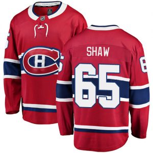 Dětské NHL Montreal Canadiens dresy 65 Andrew Shaw Breakaway Červené Fanatics Branded Domácí