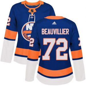 Dámské NHL New York Islanders dresy 72 Anthony Beauvillier Authentic královská modrá Adidas Domácí