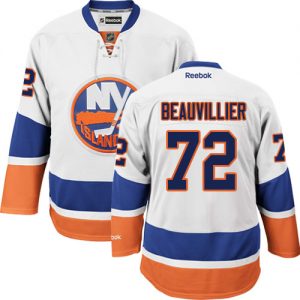 Dámské NHL New York Islanders dresy 72 Anthony Beauvillier Authentic Bílý Reebok Venkovní hokejové dresy