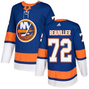 Dětské NHL New York Islanders dresy 72 Anthony Beauvillier Authentic královská modrá Adidas Domácí