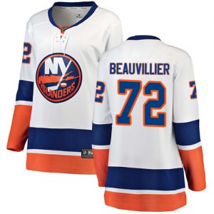 Dámské NHL New York Islanders dresy 72 Anthony Beauvillier Breakaway Bílý Fanatics Branded Venkovní