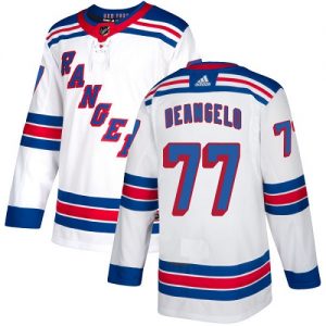 Dámské NHL New York Rangers dresy 77 Anthony DeAngelo Authentic Bílý Adidas Venkovní