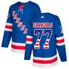 Dětské NHL New York Rangers dresy 77 Anthony DeAngelo Authentic královská modrá Adidas USA Flag Fashion