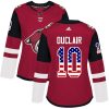 Dámské NHL Arizona Coyotes dresy Anthony Duclair 10 Authentic Červené Adidas USA Flag Fashion