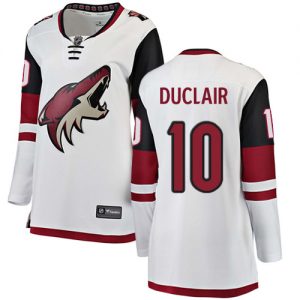 Dámské NHL Arizona Coyotes dresy Anthony Duclair 10 Breakaway Bílý Fanatics Branded Venkovní