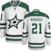 Pánské NHL Dallas Stars dresy 21 Antoine Roussel Authentic Bílý Reebok Venkovní hokejové dresy