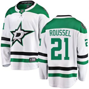 Pánské NHL Dallas Stars dresy 21 Antoine Roussel Breakaway Bílý Fanatics Branded Venkovní