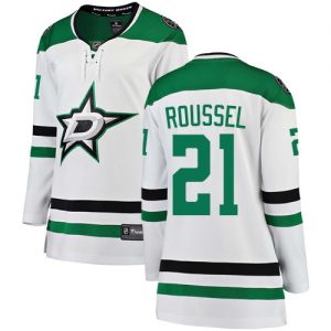 Dámské NHL Dallas Stars dresy 21 Antoine Roussel Breakaway Bílý Fanatics Branded Venkovní