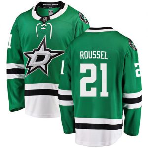 Dětské NHL Dallas Stars dresy 21 Antoine Roussel Breakaway Zelená Fanatics Branded Domácí